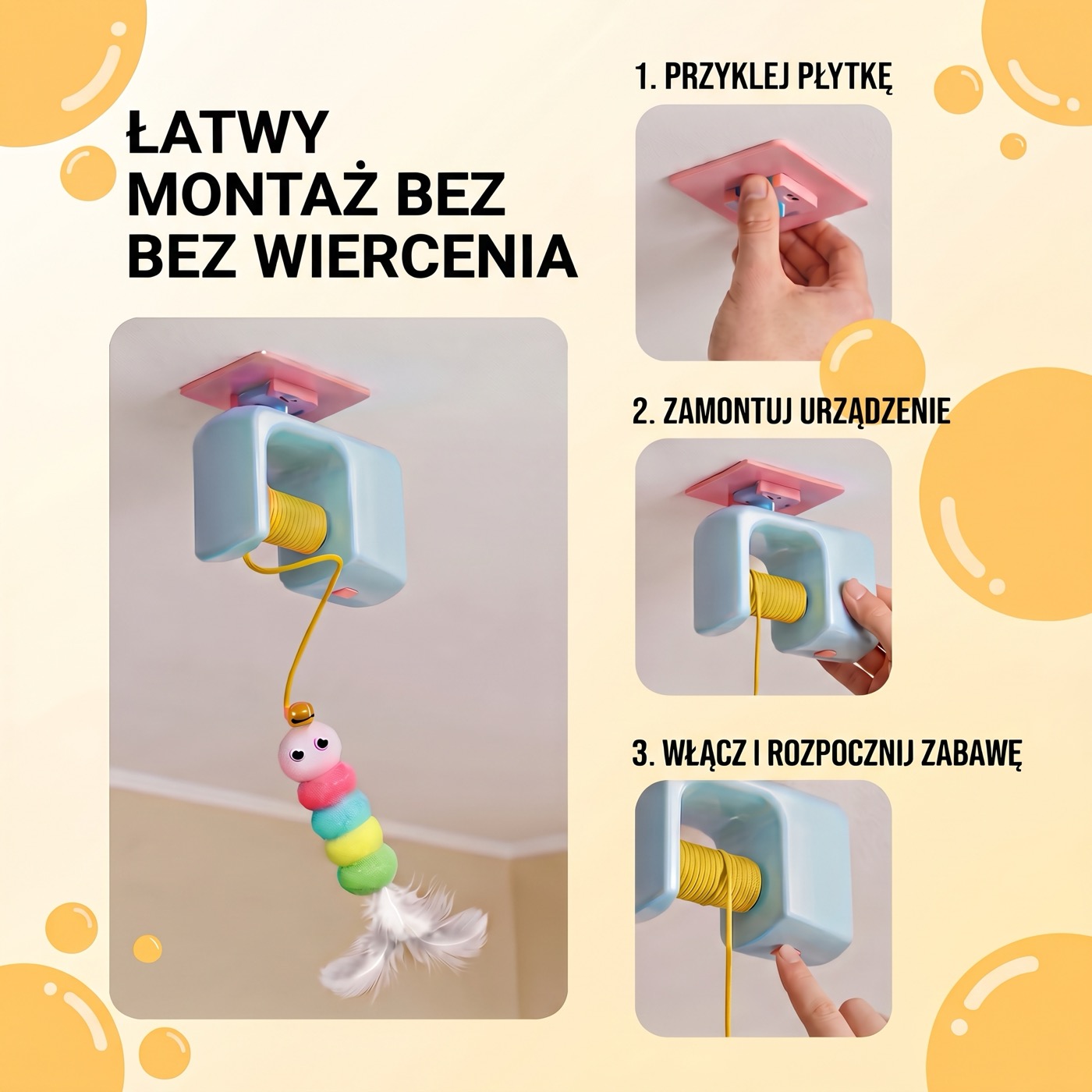 Dziesięć sekund. Zero wiercenia.